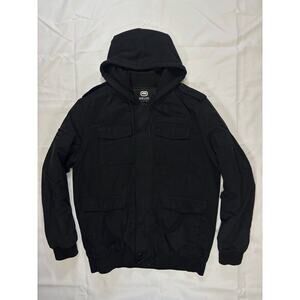Ecko Unltd. Black Full-Zip Hooded Jacket